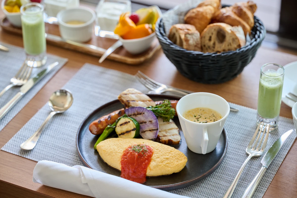 朝食について