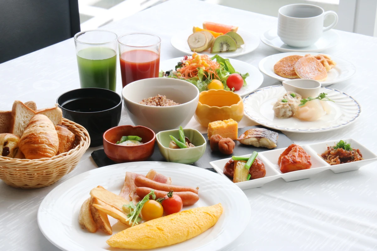 朝食一例
