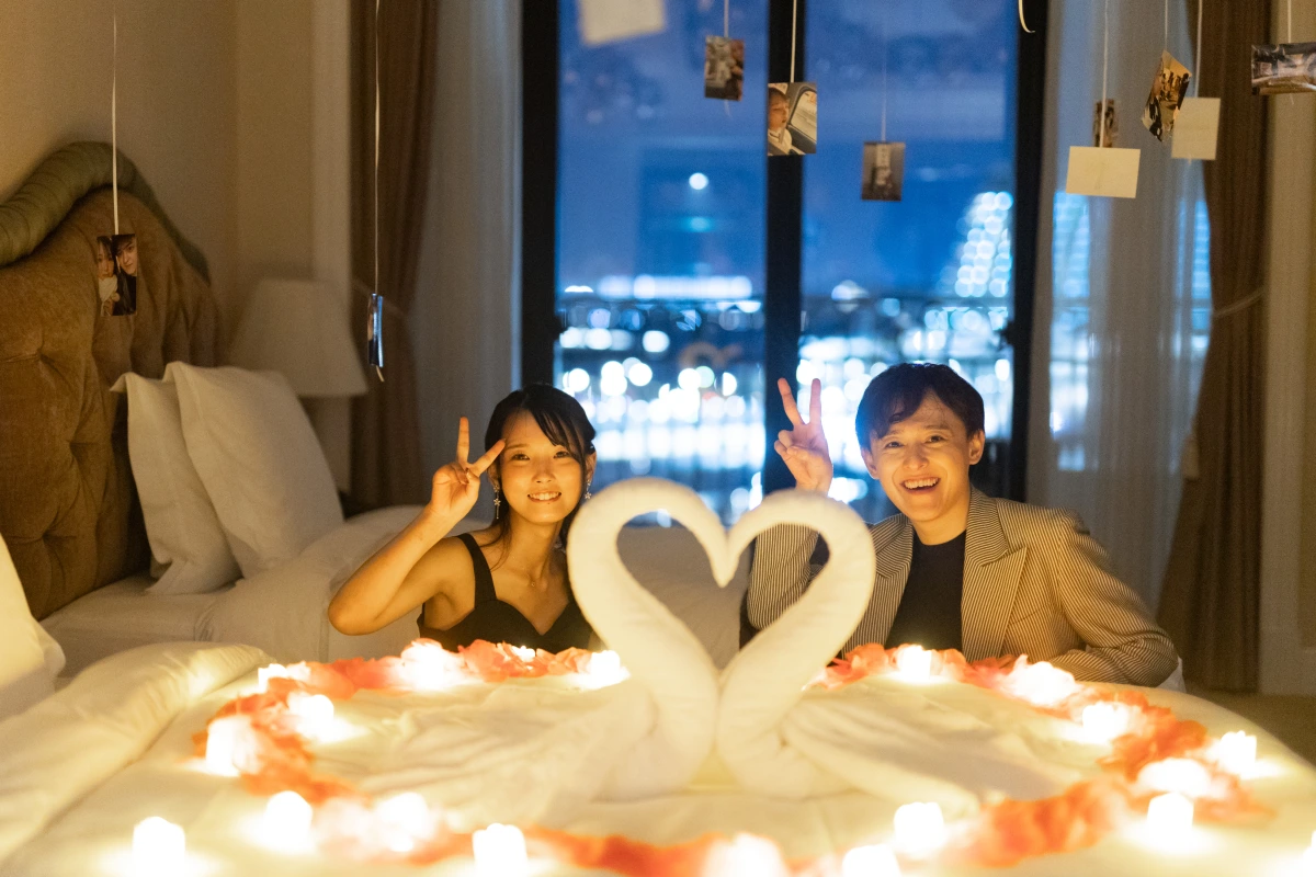 ホテルプラザ神戸 お部屋装飾付きWサプライズ