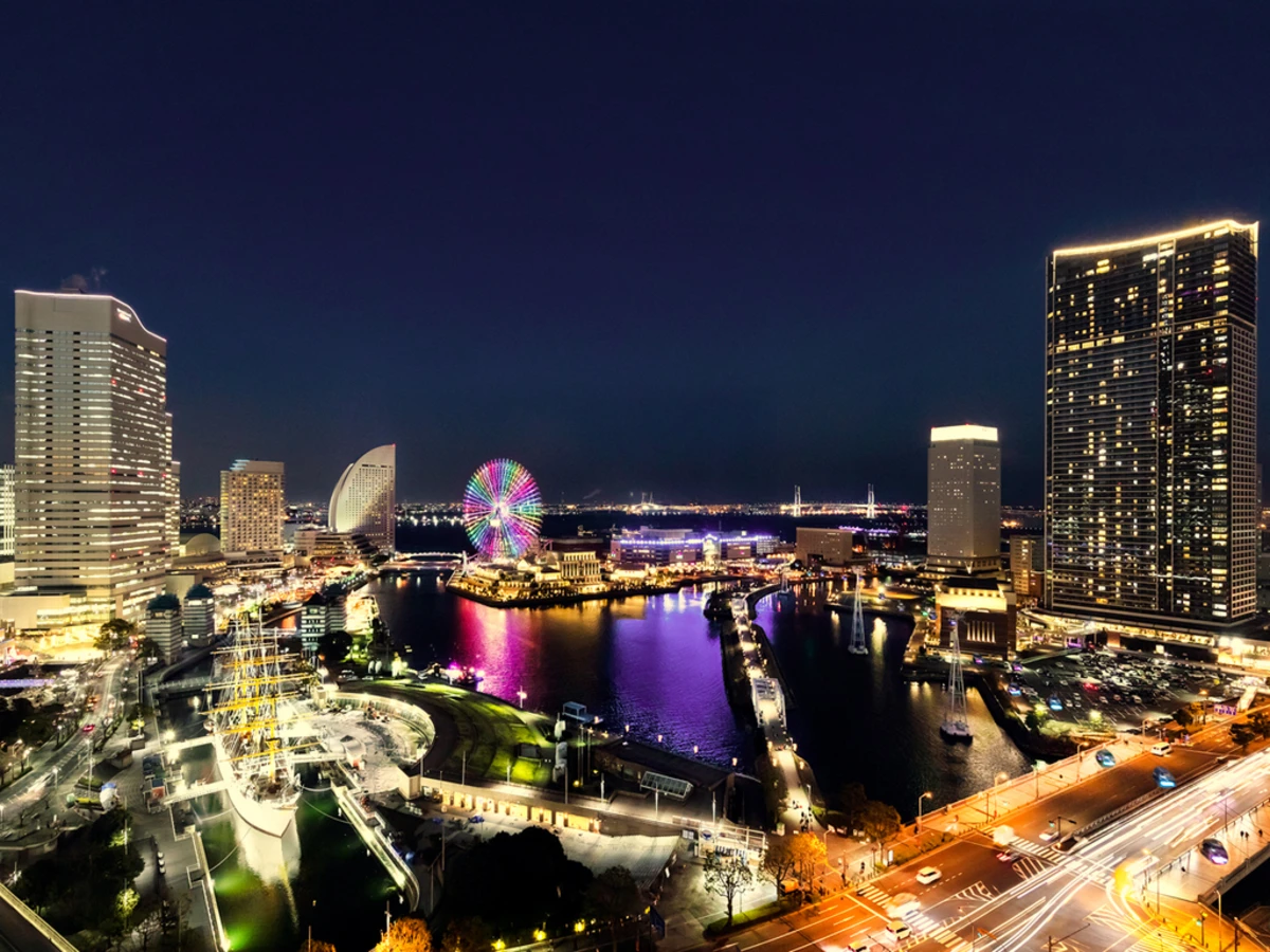 海側夜景（イメージ）